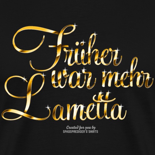 Lametta - Männer Premium T-Shirt