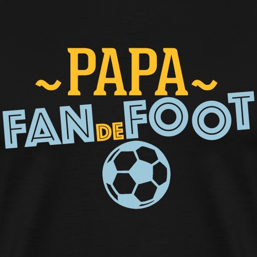 Papa fan de foot