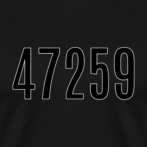 47259 schwarz - Männer Premium T-Shirt