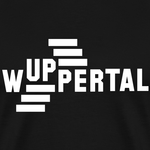 Wuppertal Treppen Up - Männer Premium T-Shirt