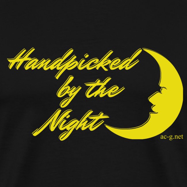 Handpicked design By The Night - Logo Yellow