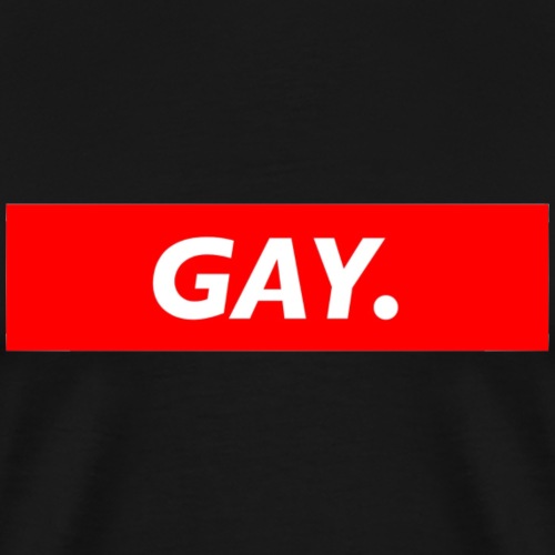 GAY. - Mannen Premium T-shirt