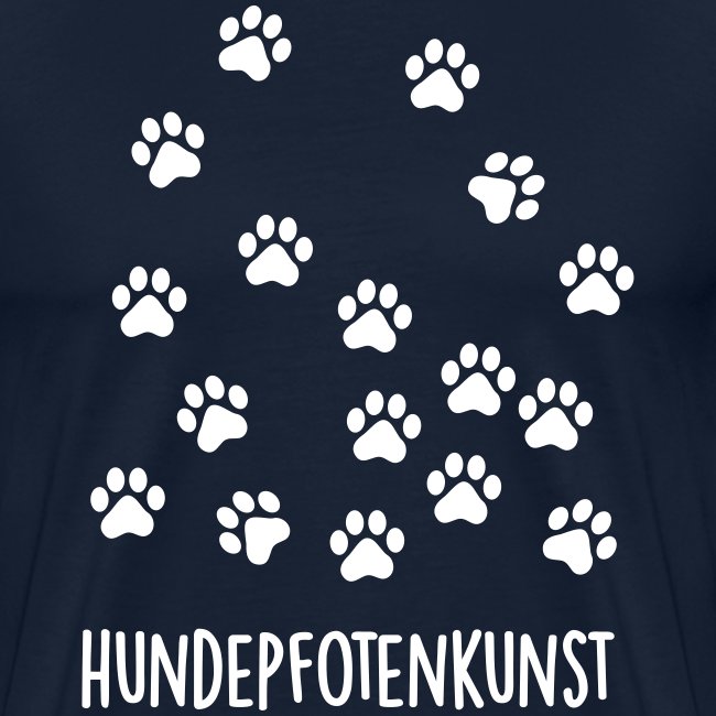 Vorschau: Hundepfotenkunst - Männer Premium T-Shirt