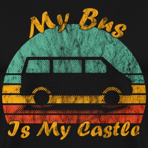 My Bus Is My Castle (Used) - Männer Premium T-Shirt