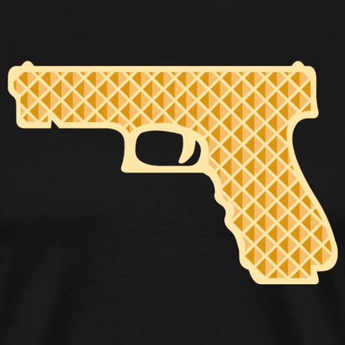Schusswaffel - Männer Premium T-Shirt