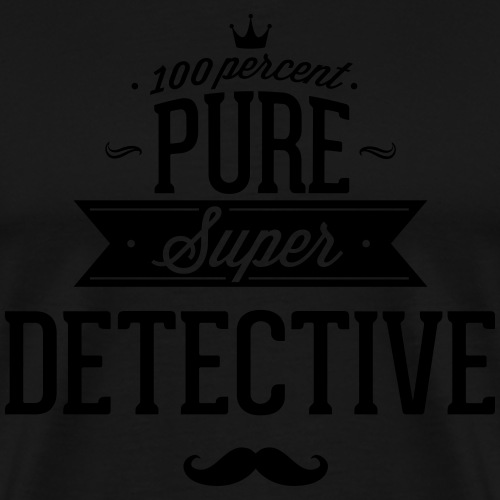 100 Prozent Detektiv - Männer Premium T-Shirt
