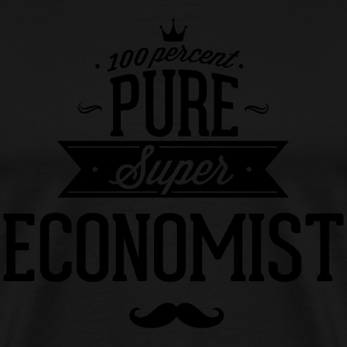 100 Prozent super Ökonom - Männer Premium T-Shirt