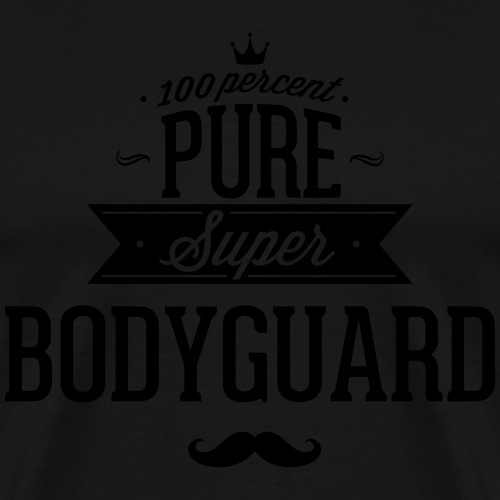 100% super Bodyguard - Männer Premium T-Shirt
