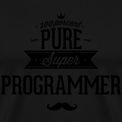 Absolut reiner Super Programmierer - Männer Premium T-Shirt