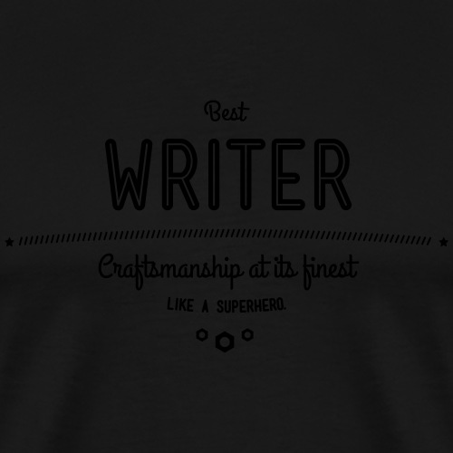 Bester Schriftsteller - Handwerkskunst vom - Männer Premium T-Shirt