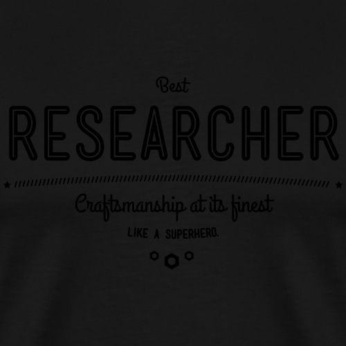 Bester Forscher - Handwerkskunst vom Feinsten - Männer Premium T-Shirt