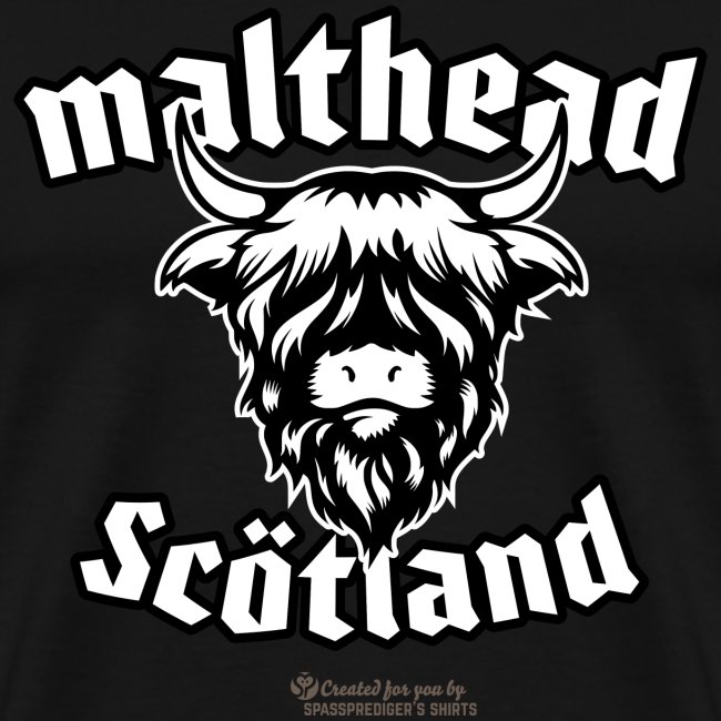 Whisky Malthead Highland Cow
