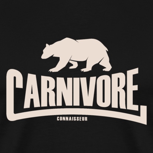 Carnivore Connaisseur Bär - Männer Premium T-Shirt
