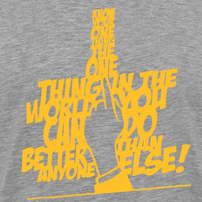 the one thing T-shirt