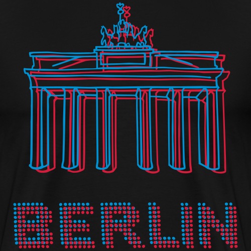 Brandenburger Tor Berlin - Männer Premium T-Shirt