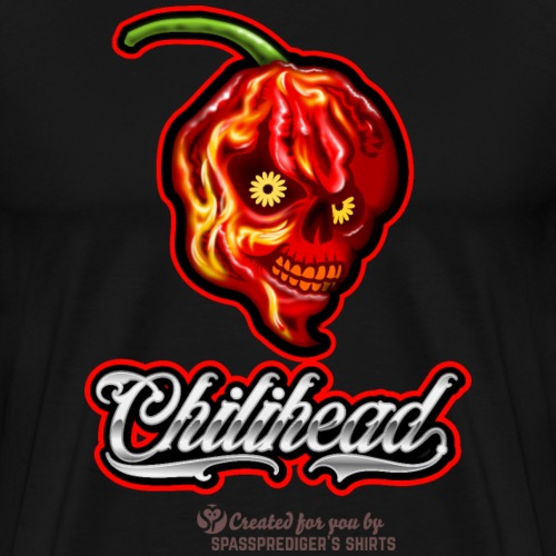Chili Design Chilihead - Männer Premium T-Shirt