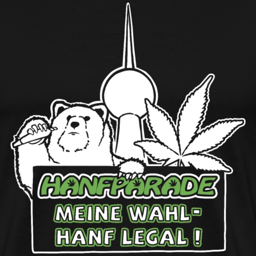 Hanfparade 2013 Motiv - Männer Premium T-Shirt