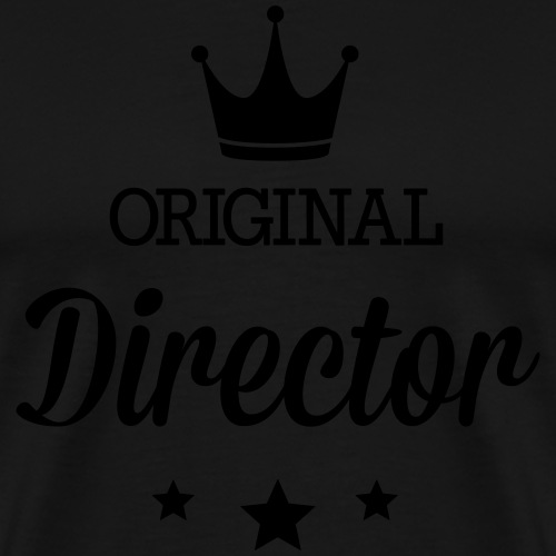 Original drei Sterne Deluxe Direktor - Männer Premium T-Shirt