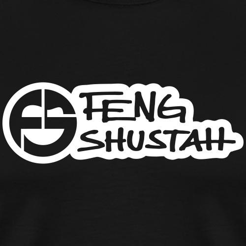 Feng Shustah Logo Text - Männer Premium T-Shirt