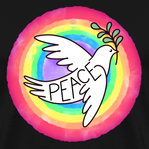 Peace Dove - Männer Premium T-Shirt