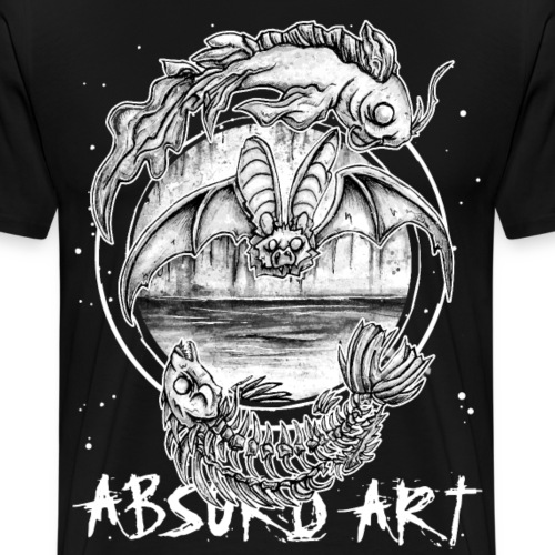 Sternzeichen Fische, von Absurd Art - Männer Premium T-Shirt