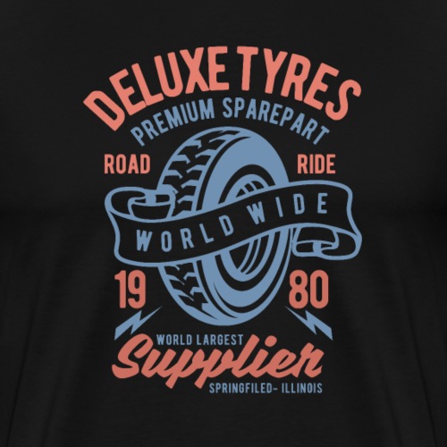 Deluxe Tyres - Männer Premium T-Shirt