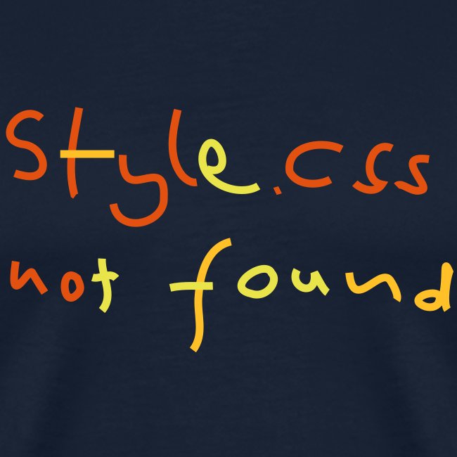 CSS Style Not Found