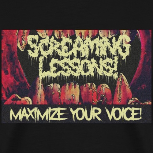 Screaming Lessons Death Metal - Männer Premium T-Shirt