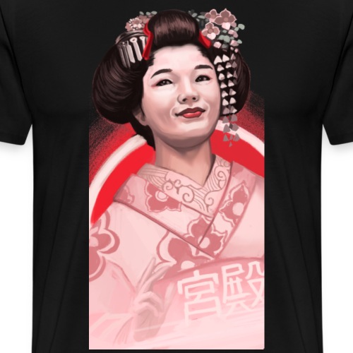 geisha - Camiseta premium hombre