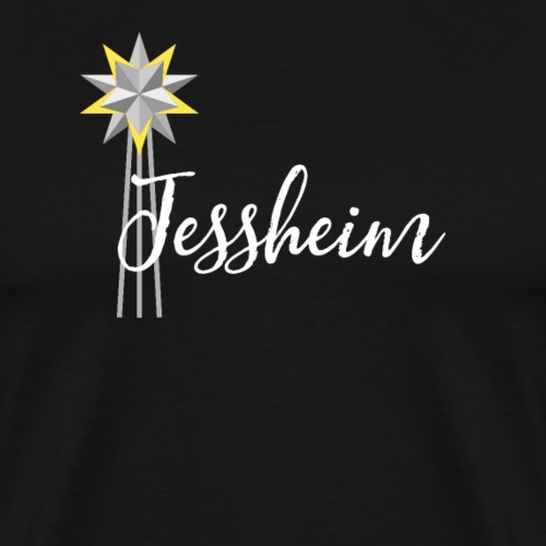 Jessheim Kepler Stjerne - Premium T-skjorte for menn