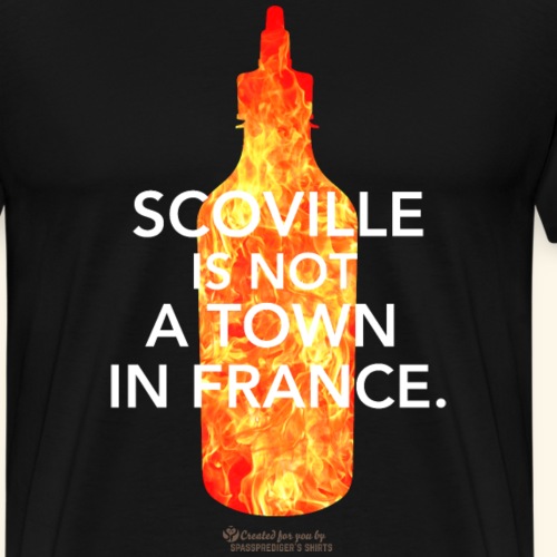 Chili Design Scoville France | Grill T-Shirts - Männer Premium T-Shirt