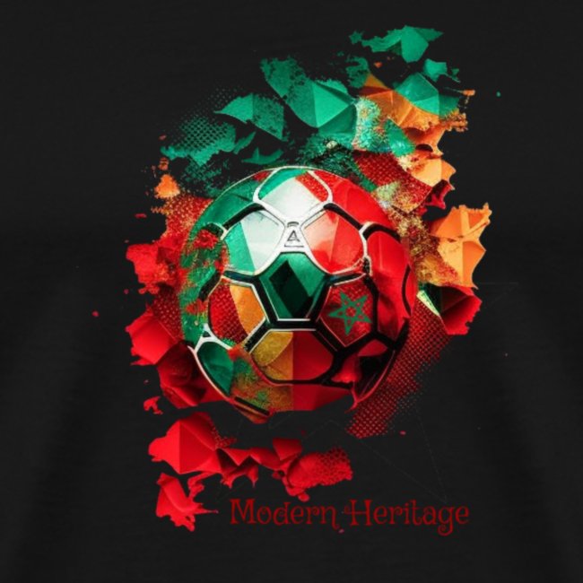 ballon football maroc