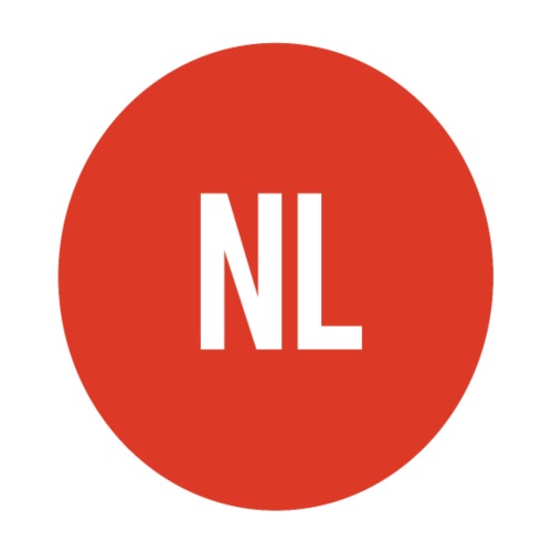 NL logo - Mannen Premium T-shirt