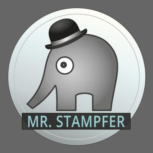 Mr. Stampfer Elefant - Männer Premium T-Shirt