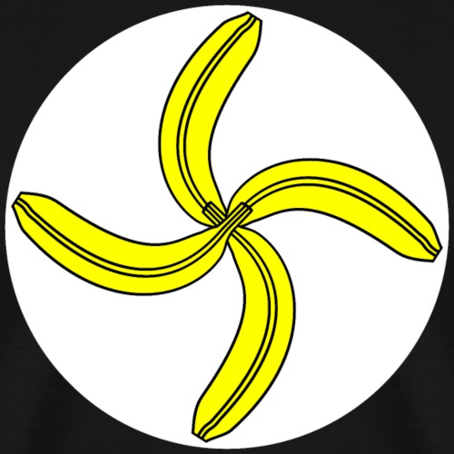 Pogokreuz Bananenkreuz - Männer Premium T-Shirt
