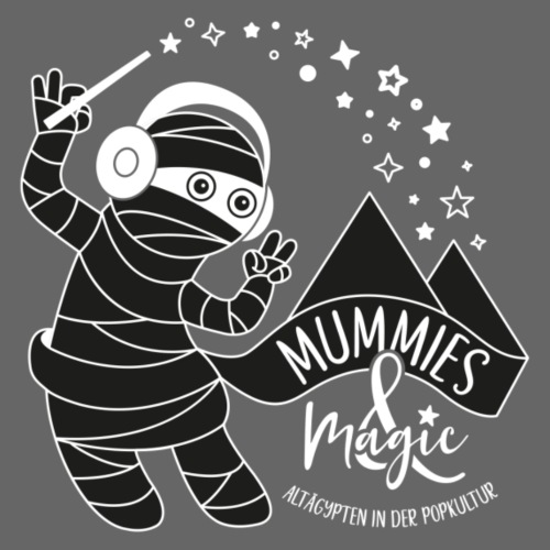 Logo Mummies and Magic dunkel - Männer Premium T-Shirt