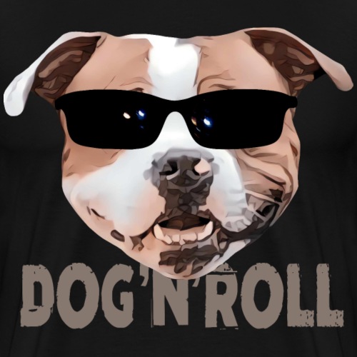 Dog 'n' Roll - Männer Premium T-Shirt