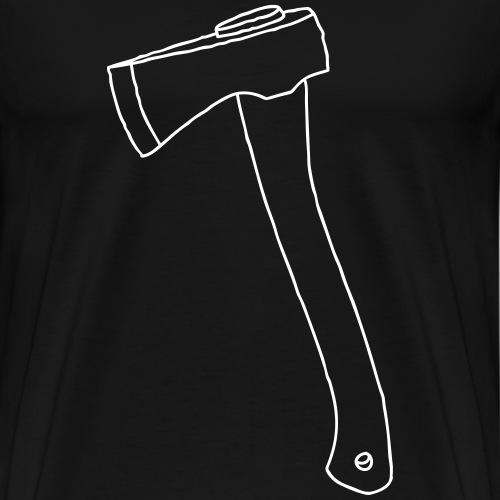 Axt Jagdbeil - Männer Premium T-Shirt