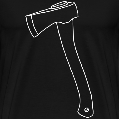 Axt Jagdbeil - Männer Premium T-Shirt