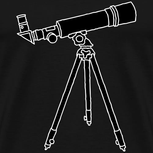 Teleskope Fernrohr 2 - Männer Premium T-Shirt