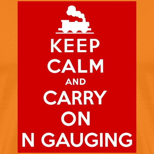 Keep Calm And Carry On N Gauging