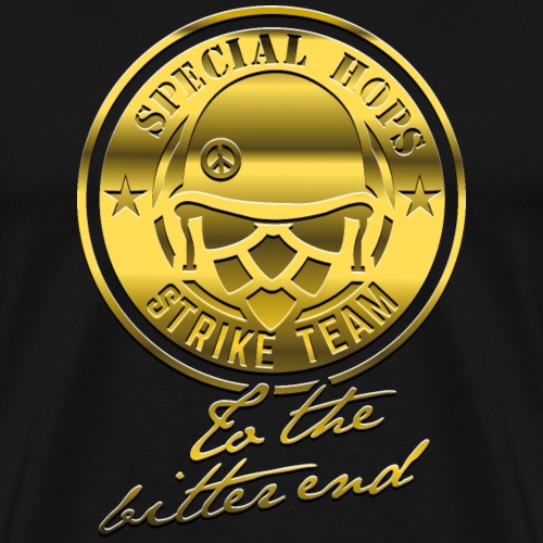 Craft Beer Fan Special Hops Strike Team - Männer Premium T-Shirt