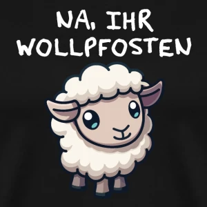 wollpfosten-maenner-premium-t-shirt