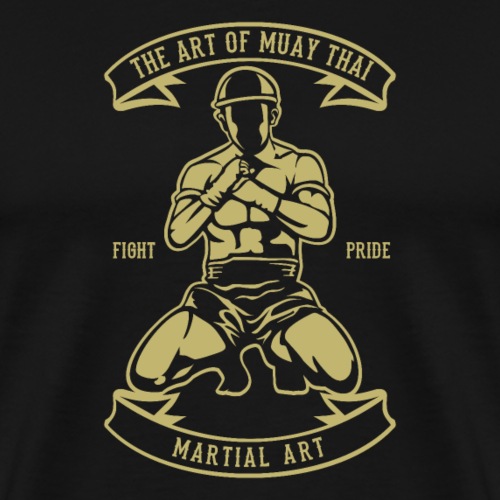Art du muay thai - T-shirt Premium Homme