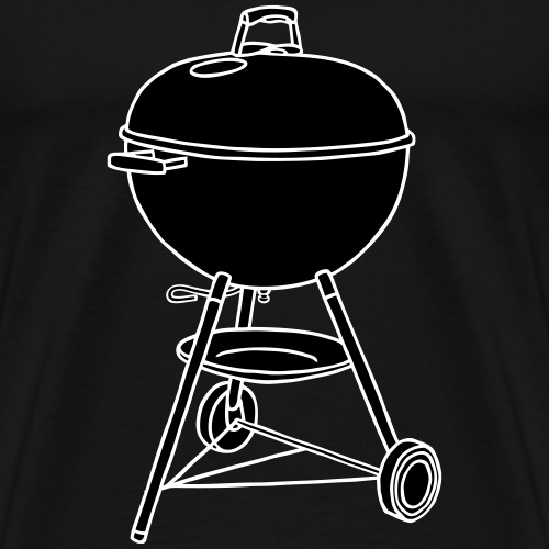 Grill, BBQ 2 - Männer Premium T-Shirt
