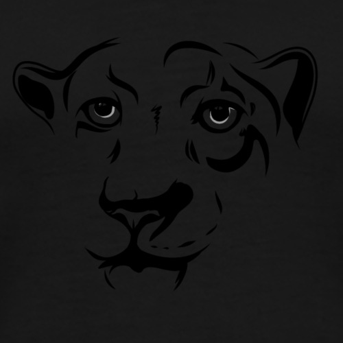 Leopardo - Camiseta premium hombre