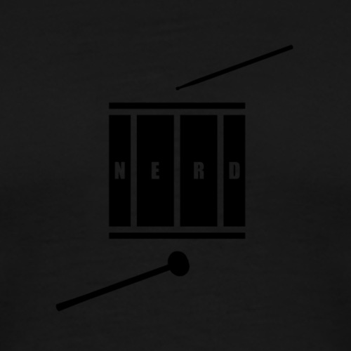 Nerd_Logo Czarny - Koszulka męska Premium