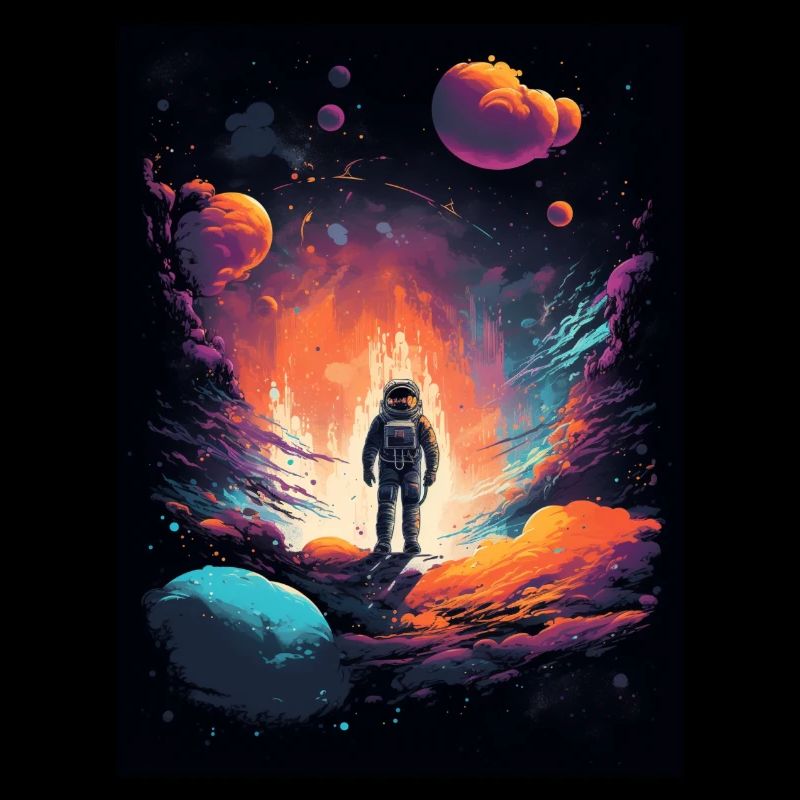 Astronaute de sortie dans l’espace