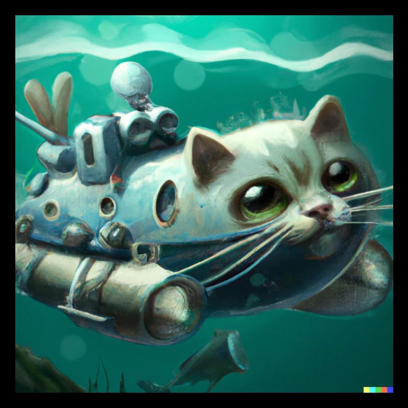 Sous-marin pour chat