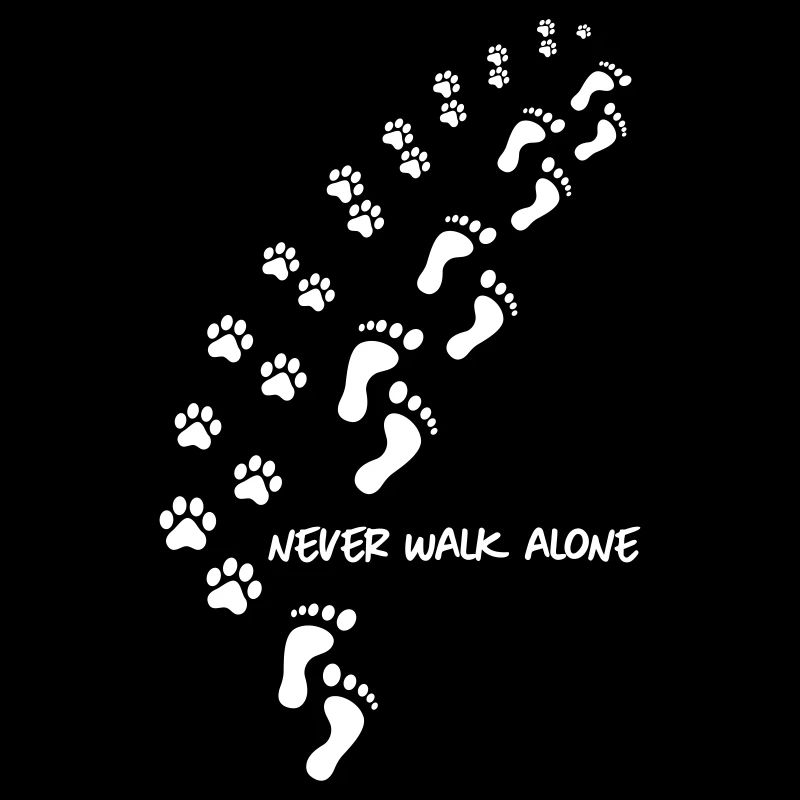 never walk alone dog